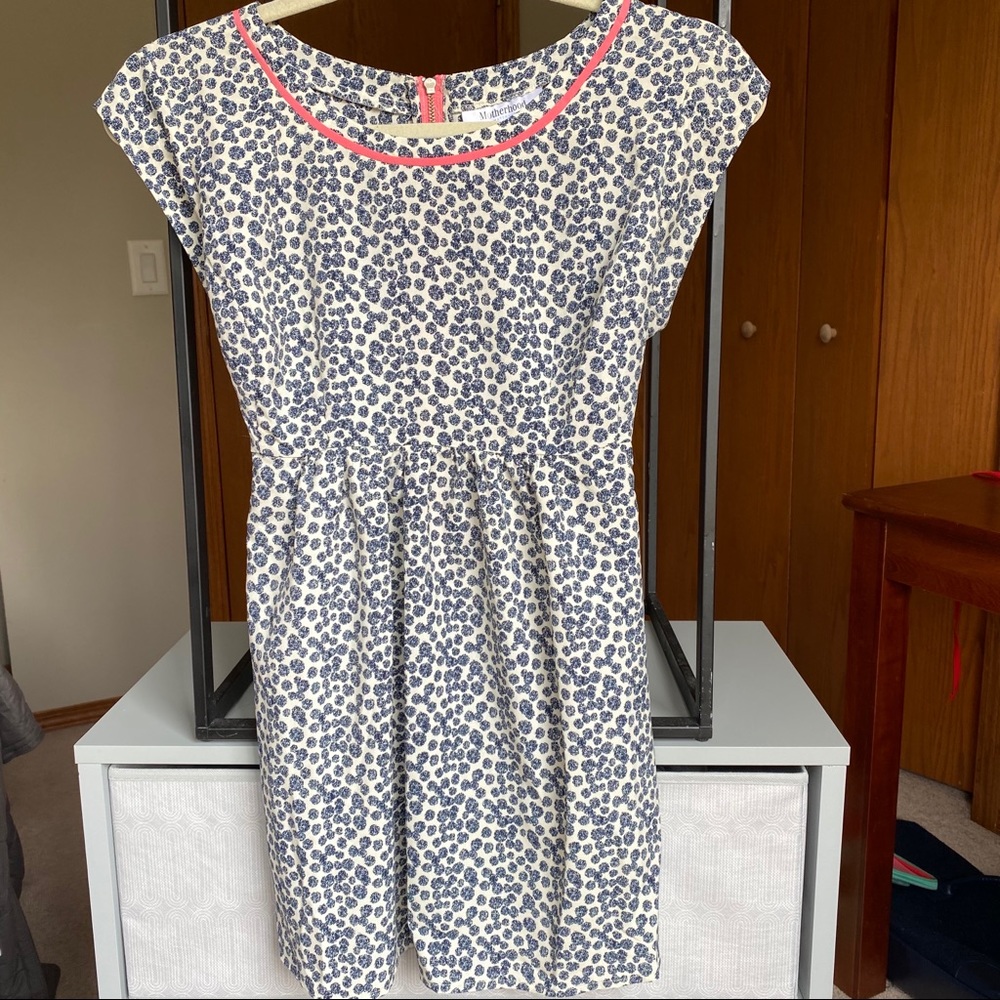 Floral Pattern Maternity Work Blouse